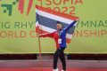 “ปอปอ” พิยดา พีรมธุกร นักกีฬายิมนาสติกลีลาทีมชาติไทยวัย 18 ปี สู้ศึกยิมนาสติกลีลาชิงแชมป์โลก
