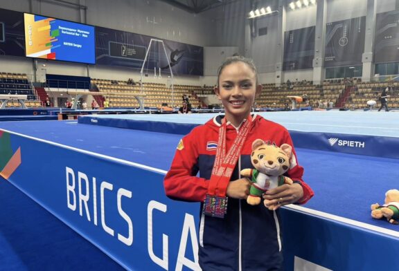 “ศศิวิมล เมืองพวน” ฉายแววสดใส ด้วยการคว้า 1 เหรียญเงิน และ 1 เหรียญทองแดง Brics Sport Games