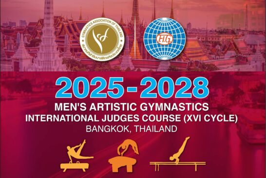 การอบรมและสอบผู้ตัดสินกีฬายิมนาสติกศิลป์ชาย 2025-2028 MEN’S ARTISTIC GYMNASTICS INTERNATIONAL JUDGES COURSE (XVI CYCLE)