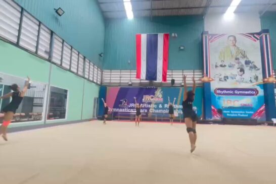 📌ติดตามการฝึกซ้อมของนักกีฬายิมนาสติกลีลากรุ๊ปทีมชาติไทยชุดเ