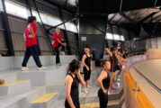 📌ฝึกซ้อมในวันแรกของนักกีฬายิมนาสติกแอโรบิกทีมชาติไทยและเยาว