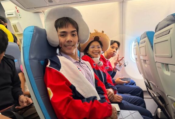 📌ออกเดินทางแล้วสำหรับทัพนักกีฬายิมนาสติกแอโรบิกทีมชาติไทยแล